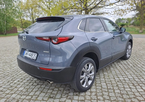 Mazda CX-30 cena 109900 przebieg: 36340, rok produkcji 2021 z Wrocław małe 172